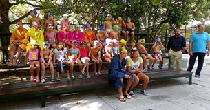 Γιορτή κολύμβησης με πλήθος κόσμου στη Λιβαδειά