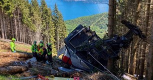 Ιταλία: Τουλάχιστον εννιά νεκροί από πτώση καμπίνας τελεφερίκ κοντά στη λίμνη Ματζιόρε