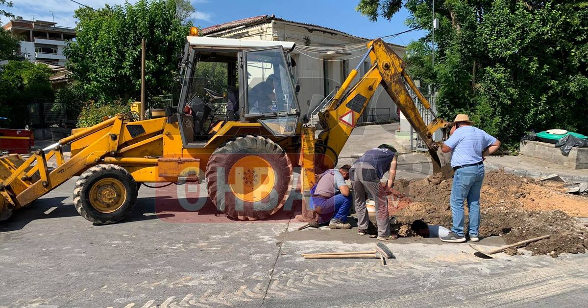 Διακοπή νερού στο κέντρο της Θήβας λόγω βλάβης