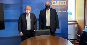 Με τον Διοικητή του ΟΑΕΔ συναντήθηκε ο Γιώργος Μουλκιώτης
