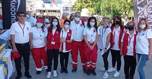 Τον 9ο Τροφώνιο Ημιμαραθώνιο κάλυψε ο Ερυθρός Σταυρός Λιβαδειάς