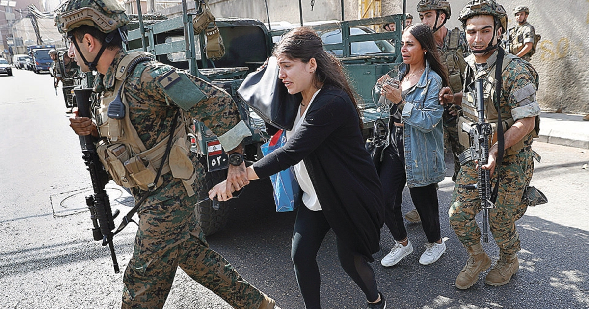 Ατμόσφαιρα εμφυλίου στον Λίβανο