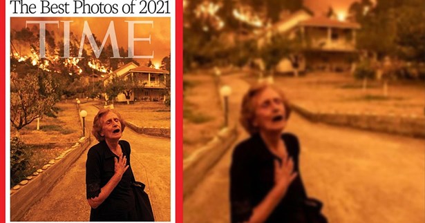Time: Στις φωτογραφίες της χρονιάς η απόγνωση της 81χρονης στη Βόρεια Εύβοια