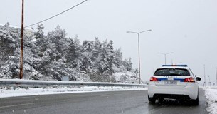 Χωρίς αλυσίδες η κυκλοφορία στην Ε.Ο. Λιβαδειάς-Αμφίκλειας