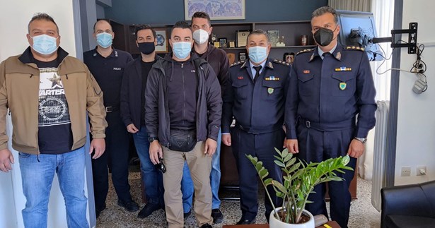 Συνάντηση της Ε.ΑΣ.Υ.Βοιωτίας με τον νέο Αστυνομικό Διευθυντή Δ.Α. Βοιωτίας