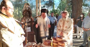 Εσπερινός της εορτής του Αγίου Λουκά του ιατρού στο Νοσοκομείο Λιβαδειάς