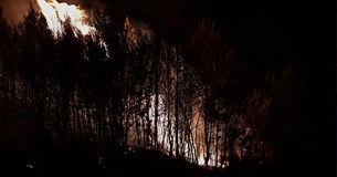 Ξέσπασε φωτιά σε δύσβατη περιοχή στο Ζερίκι Ελικώνα