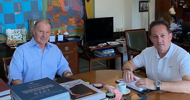 Συνάντηση του Γ. Κοτρωνία με τον Αν. Υπουργό Εσωτερικών - Η λιμνοδεξαμενή στους Μύλους Πελασγίας στο επίκεντρο της συζήτησης