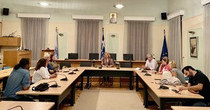 Σύσκεψη στο Δ. Χαλκιδέων για το πρόβλημα στην οροφή του 1ου Δημοτικού Σχολείου Νέας Αρτάκης