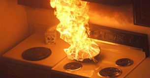 Ξέσπασε φωτιά σε κουζίνα σπιτιού στην Ξηρονομή