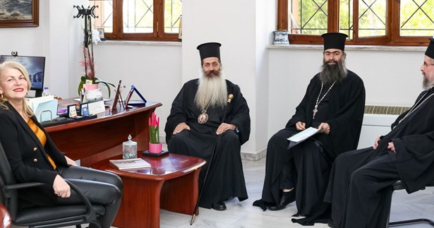 Συνάντηση της Δημάρχου Στυλίδας με τον Μητροπολίτη Φθιώτιδας για την υλοποίηση έργων
