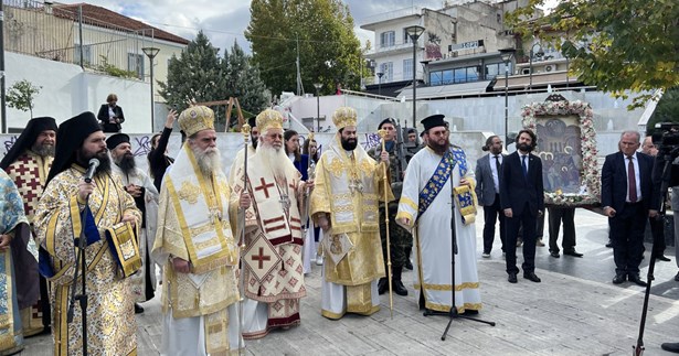 Με λαμπρότητα εορτάσθηκαν τα Εισόδια της Θεοτόκου στη Λιβαδειά
