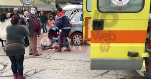 Δείτε βίντεο και φωτογραφίες από το τροχαίο ατύχημα που έγινε σήμερα στη Θήβα