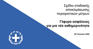 Αρση μέτρων: Δείτε εδώ σε PDF όλο το σχέδιο της κυβέρνησης