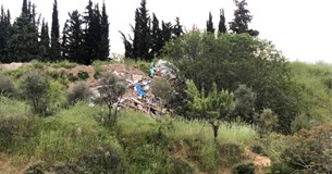 "Ξεφύτρωσε" μια ακόμη παράνομη χωματερή στη Θήβα