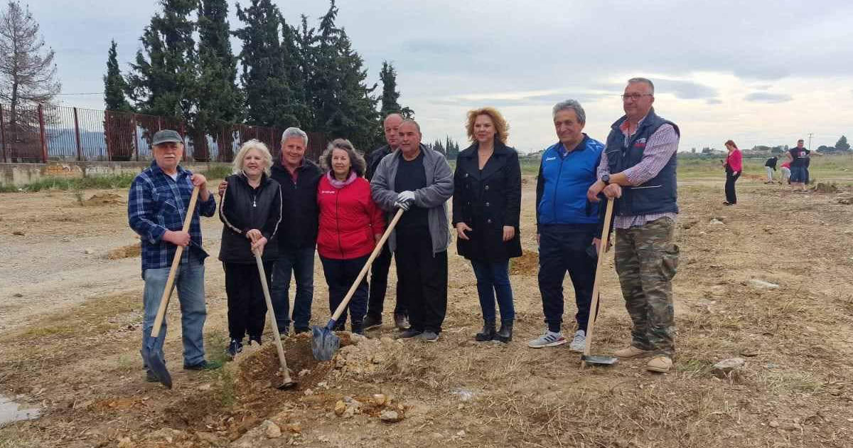 180 δέντρα φυτεύτηκαν στη Νέα Λάμψακο