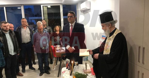 Εγκαινιάστηκε το γραφείο του Κωνσταντίνου Αγγελόπουλου στη Θήβα (Βίντεο-Φωτό)