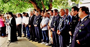 Πραγματοποιήθηκαν στη Λιβαδειά τα αποκαλυπτήρια του Μνημείου Πεσόντων Αστυνομικών