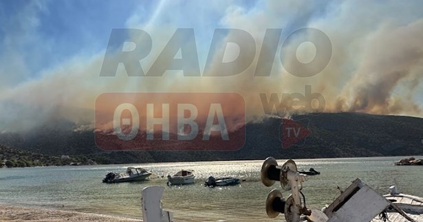 Έκτακτο: Η φωτιά έφτασε στα όρια της παραλίας Σαράντι - Κάτοικοι αρνούνται να εκκενώσουν τον οικισμό (Βίντεο - Φωτό)