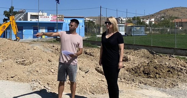 Έργα και παρεμβάσεις στη Νέα Λάμψακο, από τον Δήμο Χαλκιδέων