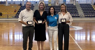 Η Δήμαρχος Χαλκιδέων έδωσε το παρών στο 2ο τουρνουά μπάσκετ «Αλέξανδρος»