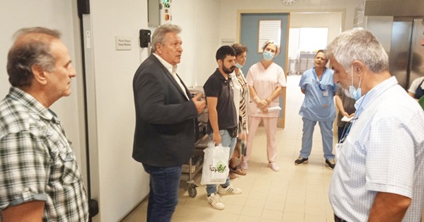 Περιοδεία του Κώστα Μπασδέκη στην Χαλκίδα