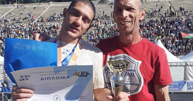 Την 1η θέση κατέκτησε στους Special Olympics ο Θηβαίος Παναγιώτης Εμμανουηλίδης