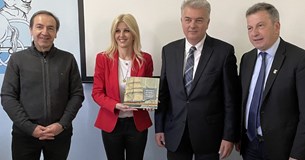 Η Υφυπουργός Τουρισμού επισκέφθηκε το Ι.Ε.Κ. Γαλαξιδίου