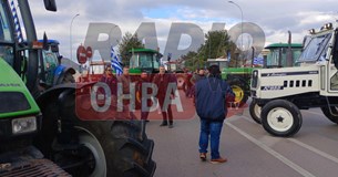 Κινητοποιήσεις των αγροτών στη Θήβα - Έκλεισαν την Ε.Ο. στο ύψος του 90 (Βίντεο-Φωτό)