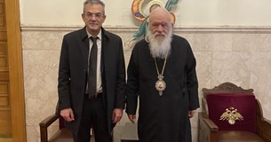 Στο επίκεντρο της συνάντησης του Γιώργου Αναστασίου με τον Αρχιεπίσκοπο τα θέματα του Δήμου Θηβαίων