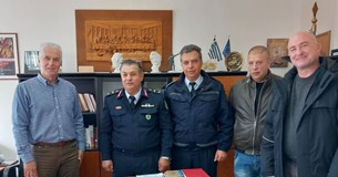 Τον Αστυνομικό Διευθυντή Βοιωτίας συνάντησε ο Δήμαρχος Αλιάρτου-Θεσπιέων