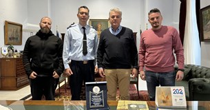 Τη Διεθνή Ένωση Αστυνομικών συνάντησε ο Δήμαρχος Δελφών