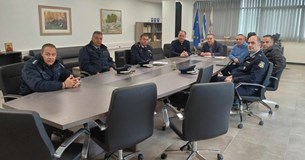 Συνάντηση του Δημάρχου Λεβαδέων με τον Διευθυντή Αστυνομίας Βοιωτίας