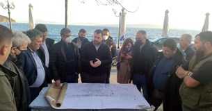 Υπογραφή Σπανού για χρηματοδότηση ύψους 2.350.000 ευρώ για την ανάπλαση του παραλιακού μετώπου της Λίμνης στην Εύβοια