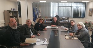 Με την Ομάδα Εργασίας για την ολοκλήρωση της Έκθεσης Λαζαρή συναντήθηκε ο Δήμαρχος Λεβαδέων Δημήτρης Καραμάνης