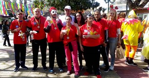 Στο MASKA RUN στον Ορχομενό συμμετείχαν αθλήτριες και αθλητές των Special Olympics Hellas από την Βοιωτία