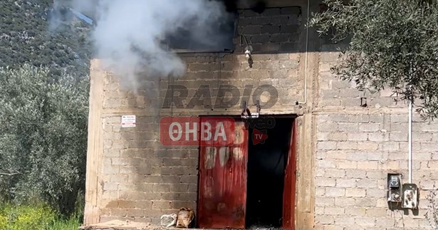 Αμφισσα: ΡΟΜΑ διέρρηξαν και έβαλαν φωτιά σε αποθήκη επιχείρησης