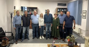 Με τον Σύλλογο Σαρακατσαναίων Ν. Βοιωτίας συναντήθηκε ο Δήμαρχος Ορχομενού Γιώργος Τζαβάρας