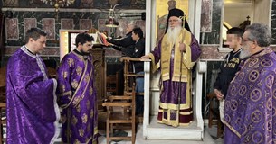 Ο Μητροπολίτης Γεώργιος τέλεσε Θεία Λειτουργία για τα Σχολεία του Κυριακίου