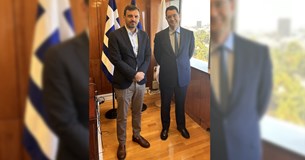 Με τον Υφυπουργό Προστασίας του Πολίτη Ανδρέα Νικολακόπουλο συναντήθηκε ο βουλευτής Λευτέρης Κτιστάκης