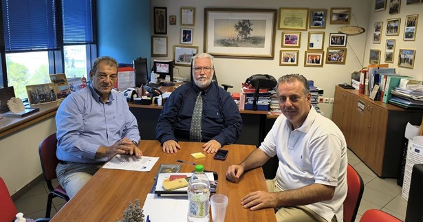 Με τον ΓΓ Ενωσιακών Πόρων και Υποδομών Δημήτρη Παπαγιαννίδη συναντήθηκε ο Δήμαρχος Ορχομενού Γιώργος Τζαβάρας