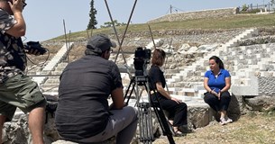 Αφιέρωμα της εκπομπής «Φάσμα» της ΕΡΤnews στην αναστήλωση του Αρχαίου Θεάτρου Ορχομενού