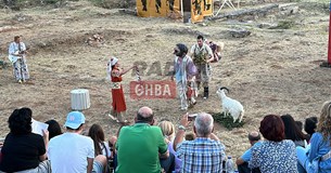 Πρεμιέρα της παράστασης Πλούτος του Αριστοφάνη από το Αρχαίο Θέατρο Καβειρίου στη Θήβα