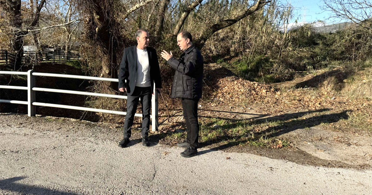 Στην κυκλοφορία δόθηκε η γέφυρα στον Μακρισαίο ποταμό Στην κυκλοφορία δόθηκε η γέφυρα στον Μακρισαίο ποταμό