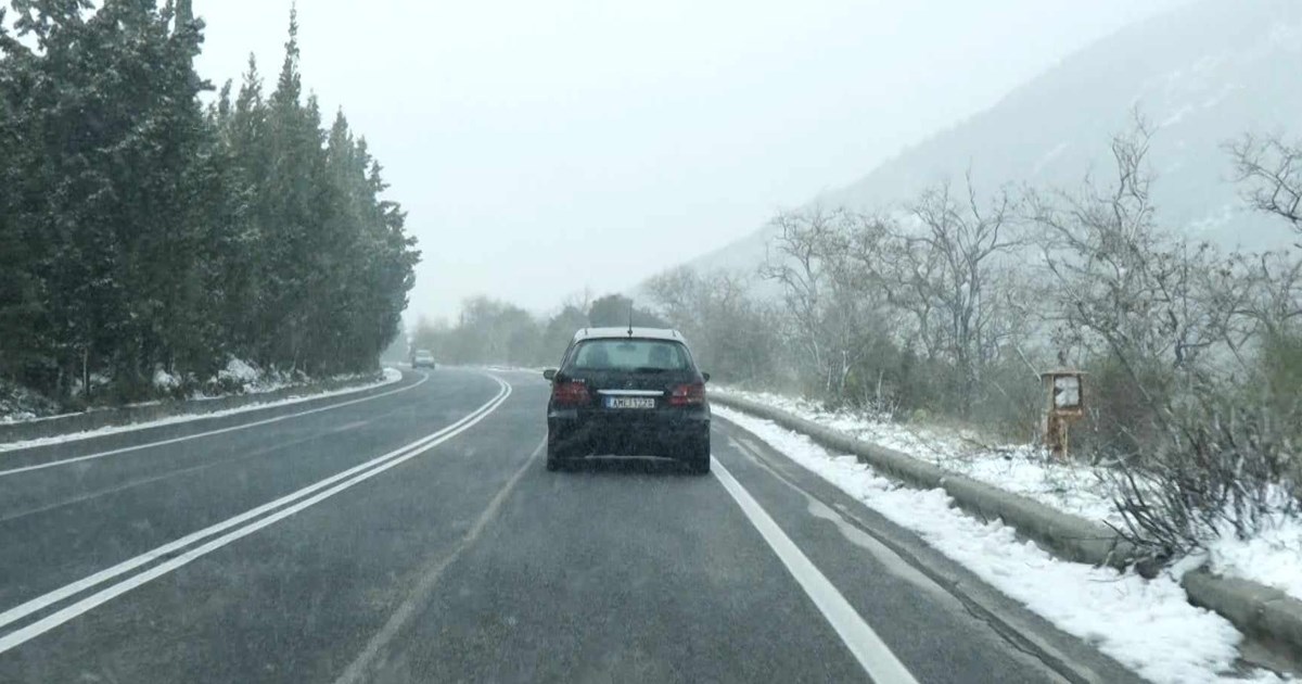 Ο Ουκρανικός χιονιάς στη Βοιωτία Ο Ουκρανικός χιονιάς στη Βοιωτία
