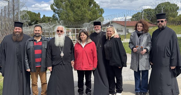 Επίσκεψη Σεβασμιωτάτου Μητροπολίτου Γεωργίου στις Φυλακές Ελεώνα (ΦΩΤΟ)