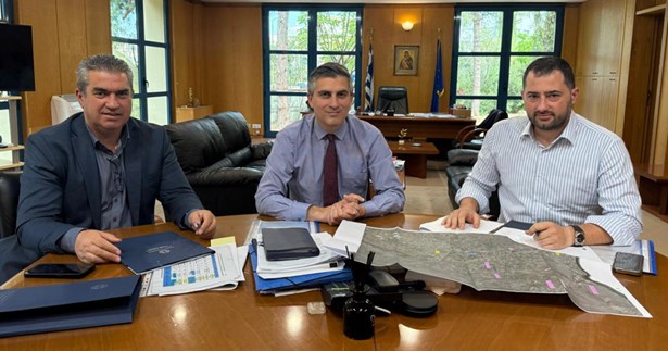 Συνάντηση του Φάνη Σπανού με τον Υπουργό Υποδομών - Τα έργα που αφορούν την Βοιωτία