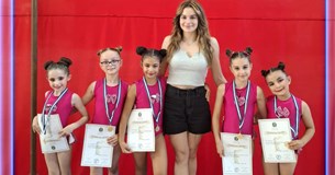 Με λάμψη και πάθος έκλεισαν τη χρονιά οι μικρές αθλήτριες Ρυθμικής Γυμναστικής του ΓΑΣ Λιβαδειάς