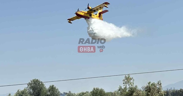 Έκτακτο: Ξέσπασε φωτιά στην Αλυκή Θήβας - Μεγάλη κινητοποίηση της πυροσβεστικής