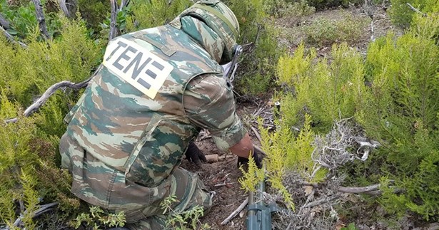 Βρέθηκαν στρατιωτικά βλήματα στο Νεοχωράκι Θηβών